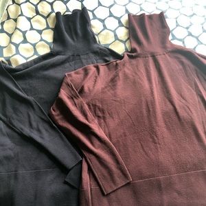 Everlane Luxe Wool Square Turtleneck Sweaters